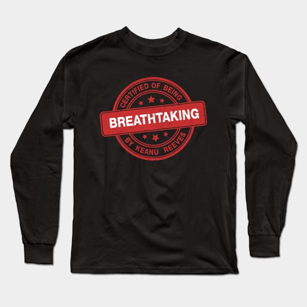 Breathtaking certificate Long Sleeve T-Shirt by The_Interceptor